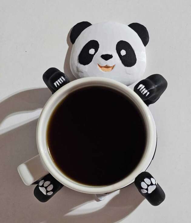 Panda Bardak Altlığı