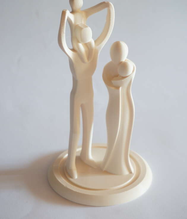 Aile Biblo Dekorasyon Sevgililer Günü 20 cm