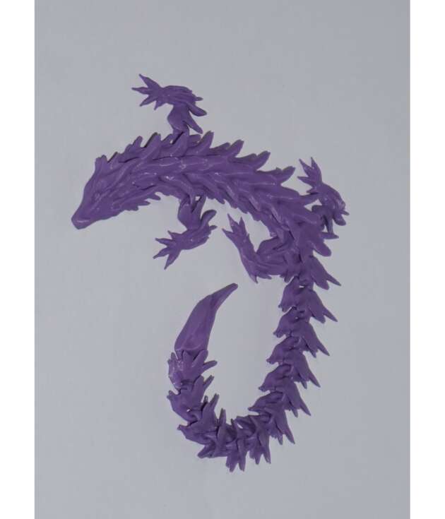 Eklemli Ejderha Mor 28 cm